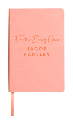From Day One Personalised Luxury Notebook Journal