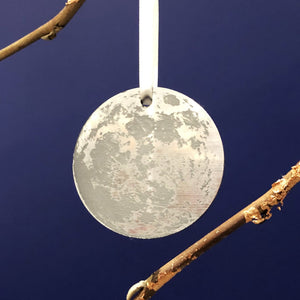 Full Moon Personalised Bauble-Decoration-Betsy Benn