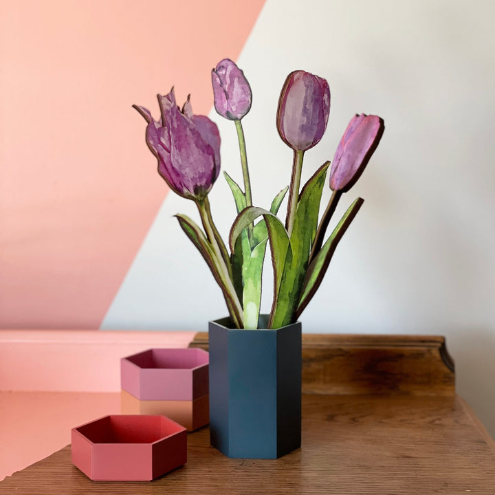 Bouquet of Wooden Flowers Gift