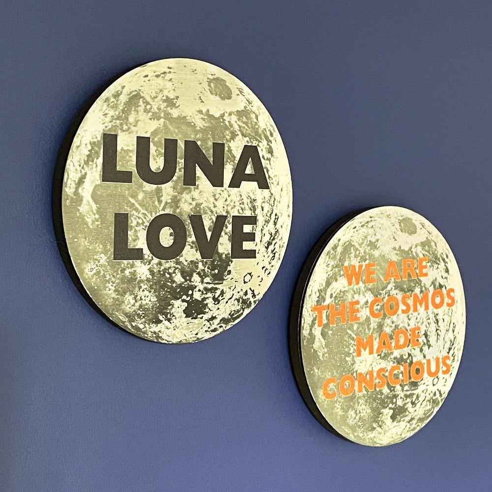 Mini Moon Personalised Wall Plaque-Betsy Benn