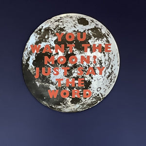 Super Moon Personalised Wall Plaque-Betsy Benn