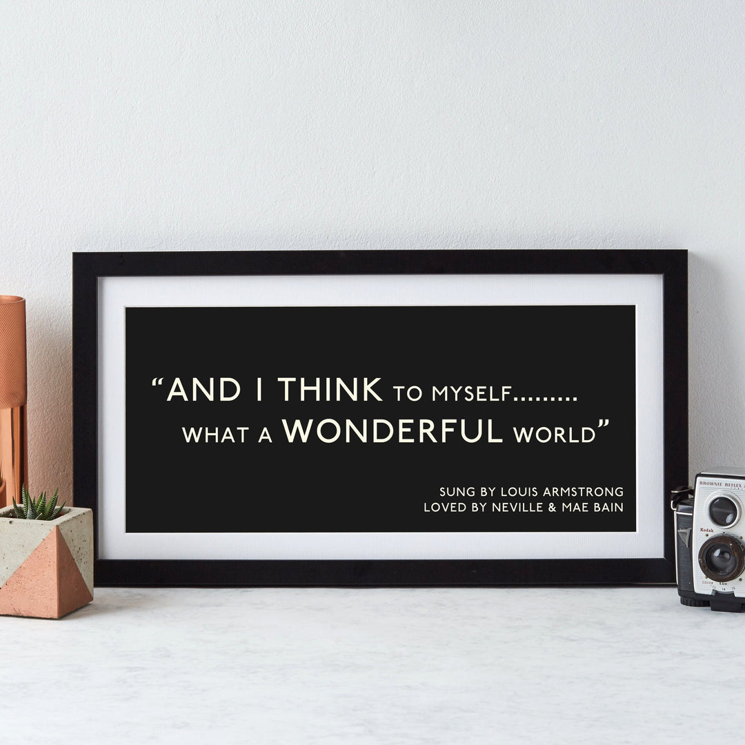 Favourite Quote Print  Print - Betsy Benn