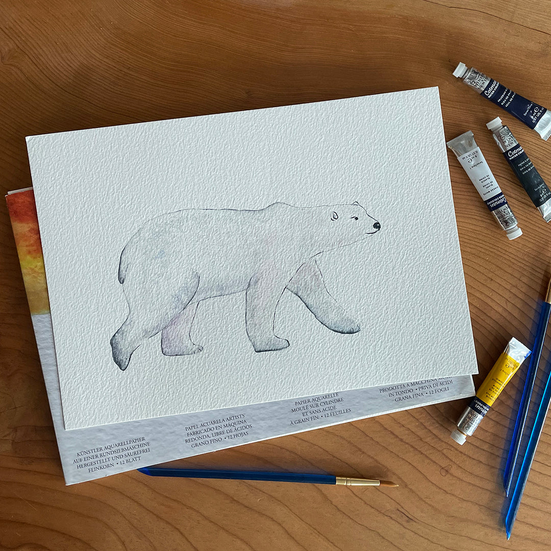 Personalised Polar Bear With Crown Christmas Decoration