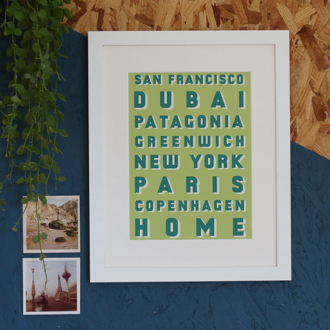 Our Favourite Places Destination Print-Print-Betsy Benn
