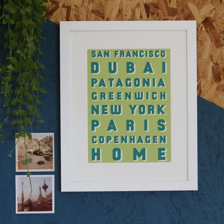 Our Favourite Places Destination Print-Print-Betsy Benn