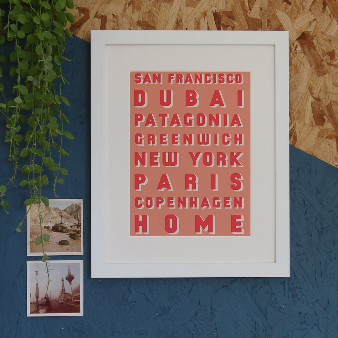 Our Favourite Places Destination Print-Print-Betsy Benn