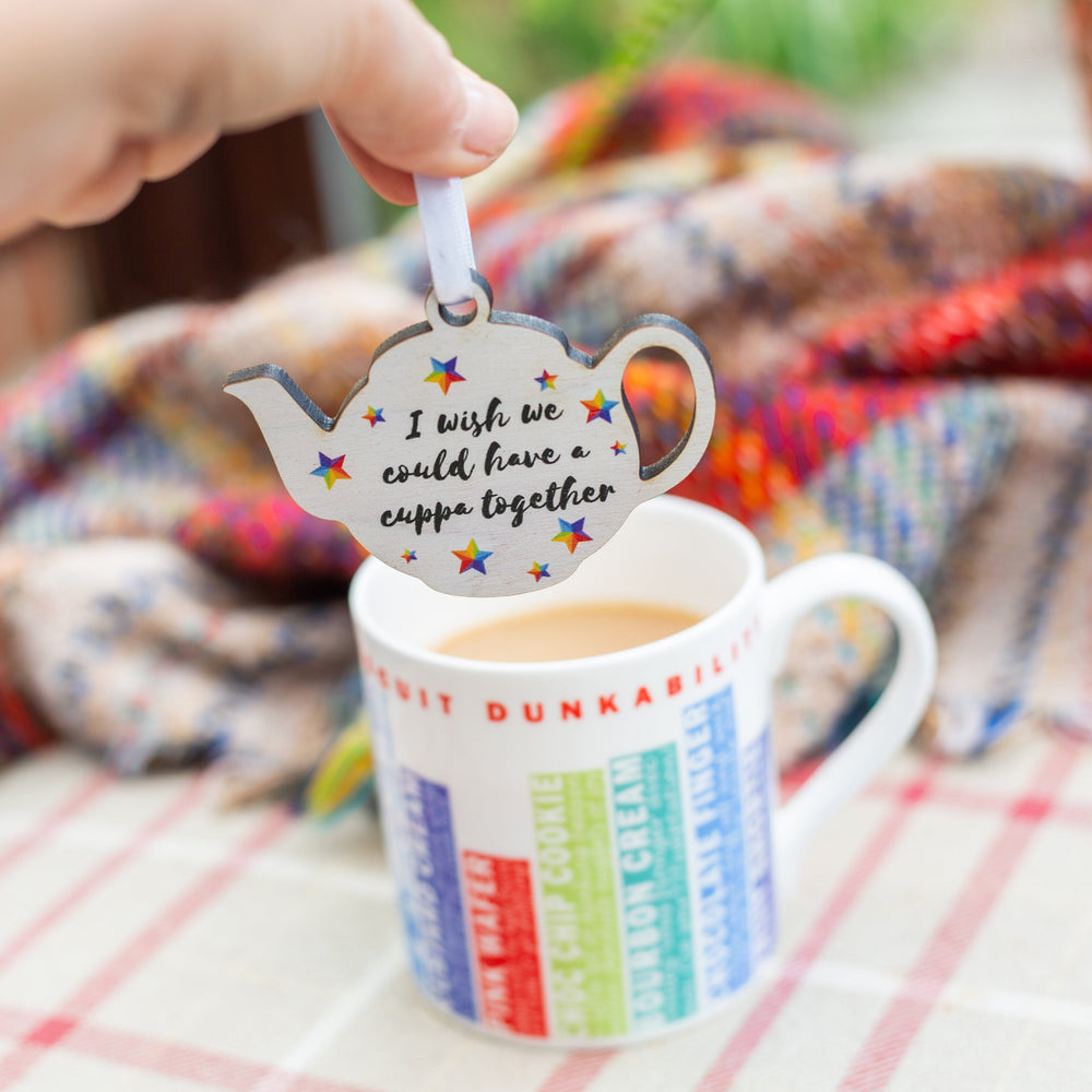 I Wish We Could Have A Cuppa Together - hanging decoration-Betsy Benn
